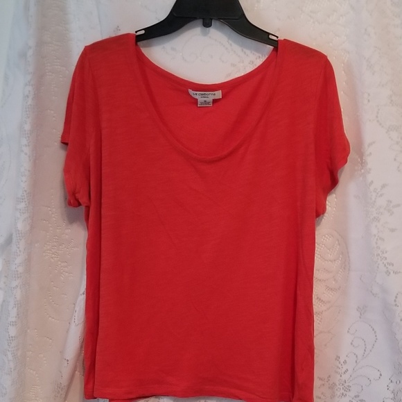 Liz Claiborne Tops - Liz Claiborne Womens Plus Size 1X Orange Top 🧡EUC